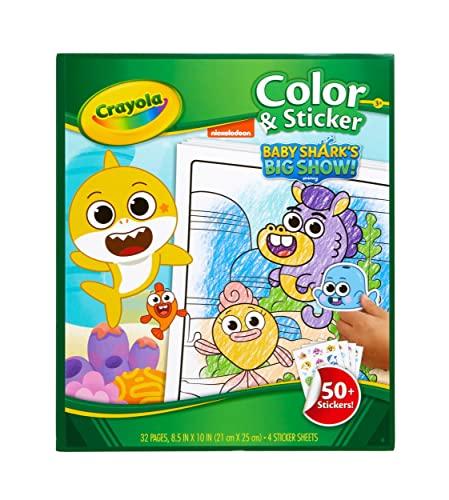 Baby Shark  Big Show! Color & Sticker Book (Crayola)