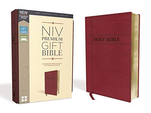 NIV Premium Gift Bible (Burgundy Leathersoft)