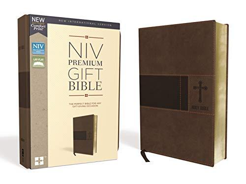 NIV, Premium Gift Bible (Brown Leathersoft)