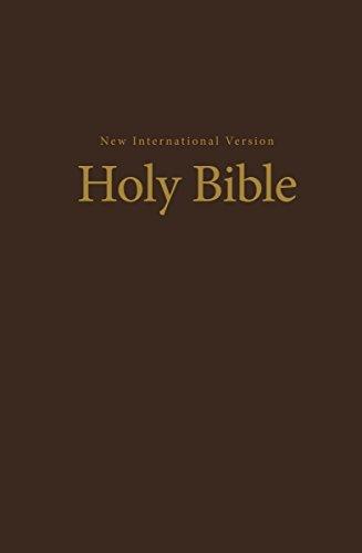 NIV Value Pew and Worship Bible (Brown)