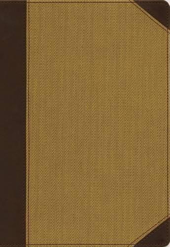 NIV, Cultural Backgrounds Large Print Study Bible (Indexed, Brown/Tan Leathersoft)