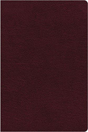 NIV Thinline Reference Bible (Thumb Indexed, Burgundy Bonded Leather)