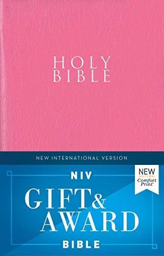 NIV Gift & Award Bible (Pink Leather-Look)