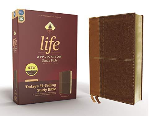 NIV Life Application Study Bible (3rd Edition, Brown Leathersoft)