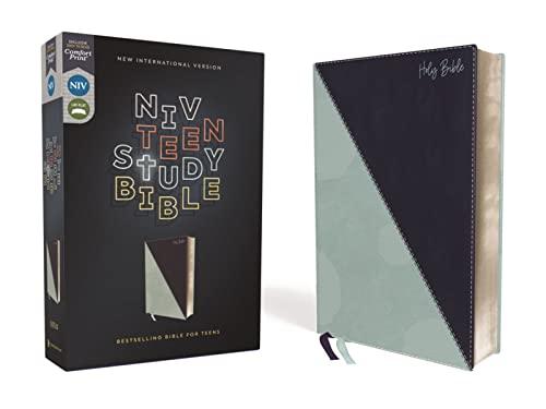 NIV, Teen Study Bible (Teal Leathersoft)