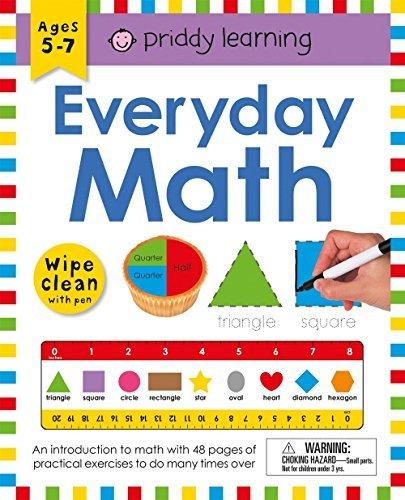 Everyday Math Wipe Clean Workbook With Pen (Priddy Learning)