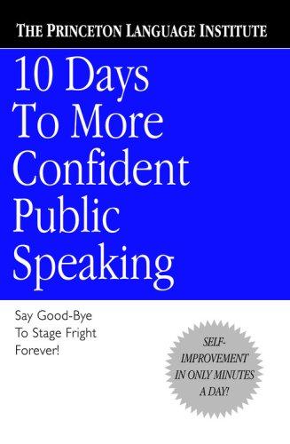 10 Days to More Confident Public Speaking