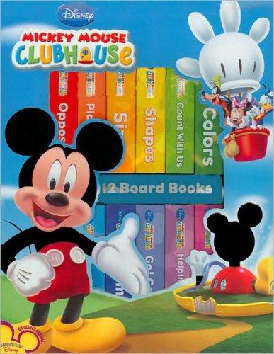 Mickey Mouse Clubhouse (My First Library, 12 Board Books)