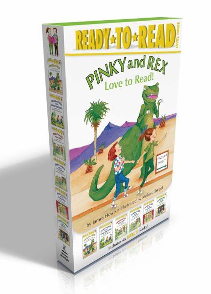 Pinky and Rex Love to Read! Boxed Set (Ready-To-Read, Level 3)