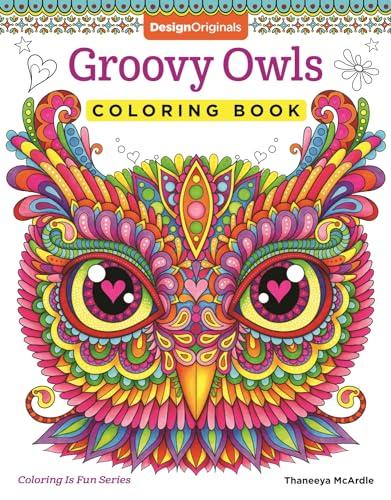 Groovy Owls Coloring Book (DesignOriginals)