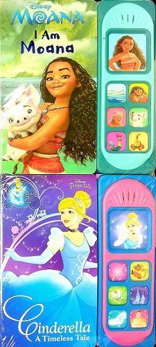 I Am Moana (Disney Moana)/Cinderella a Timeless Tale (Disney Princess)  Play-a-Sound