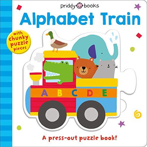 Alphabet Train: A Press-Out Puzzle Book