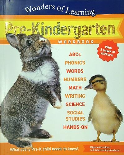 Pre-Kindergarten Workbook (Wonders of Learning)