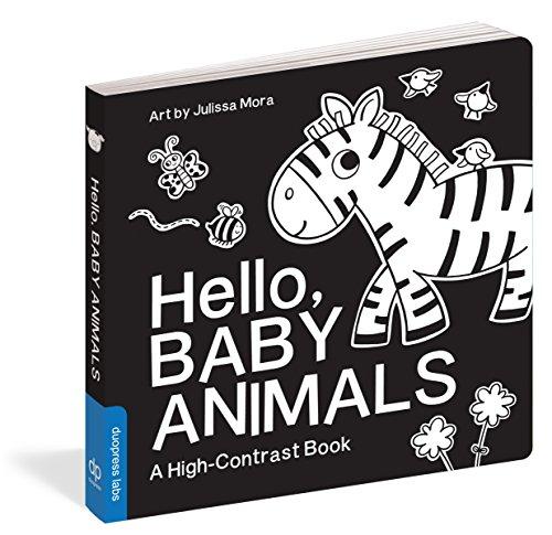 Hello, Baby Animals: A High-Contrast Book