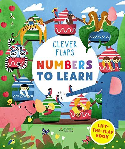 Numbers To Learn: Lift-the-Flap Book (Clever Flaps)