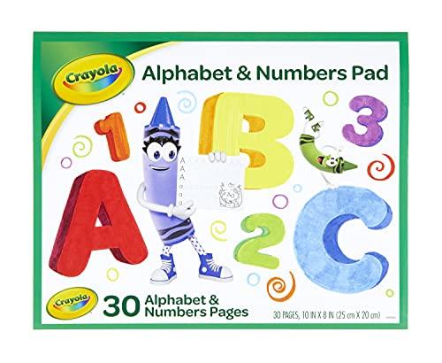 Alphabet & Numbers Pad (Crayola)