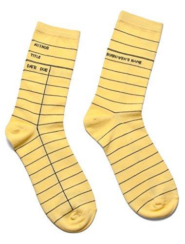 Library Card Unisex Small Socks