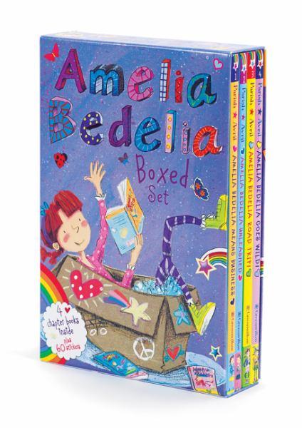Amelia Bedelia Chapter Books Boxed Set (Goes Wild, Road Trip, Unleashed, Means Business)