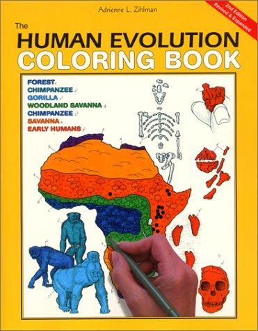 The Human Evolution Coloring Book (2nd Edition)