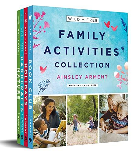Wild and Free Family Activities Collection: 4-Book Box Set (Handcrafts/Nature/Holidays/Book Club)