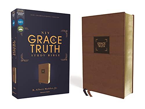 NIV Grace & Truth Study Bible (Brown Leathersoft)