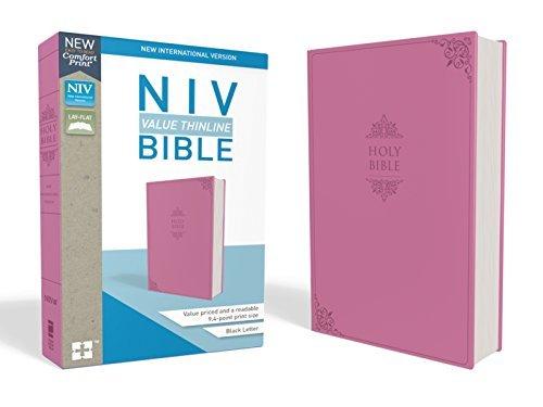 NIV Value Thinline Bible (Orchid Leathersoft)