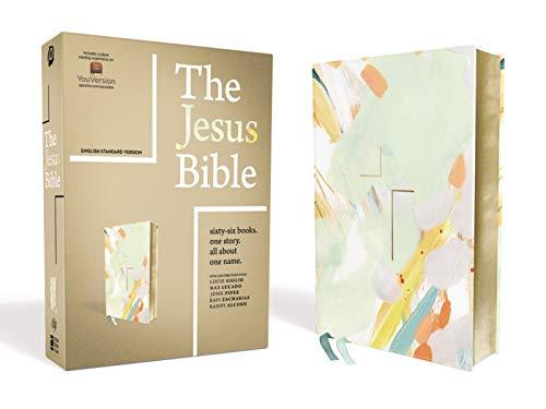 The Jesus Bible Artist Edition, ESV (Leathersoft, Multi-Color/Teal)