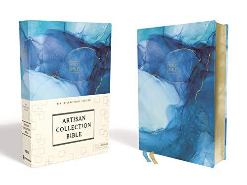 NIV, Artisan Collection Bible (Blue/Cloth Over Board)