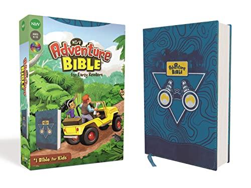 NIrV, Adventure Bible for Early Readers (Blue Leathersoft)