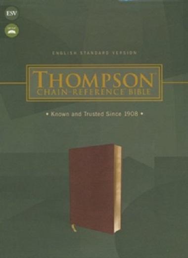 ESV Thompson Chain-Reference Bible (Brown Leathersoft)