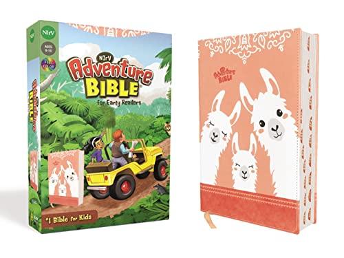 NIrV, Adventure Bible for Early Readers (Thumb Indexed, Peach Leathersoft)