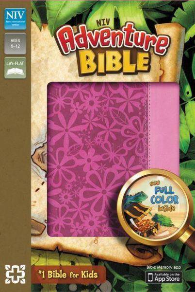 NIV Adventure Bible (Raspberry/Pink Leathersoft)