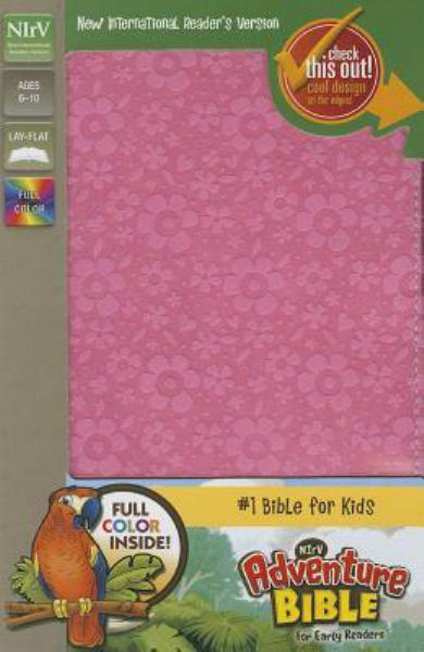 Adventure Bible for Early Readers (NIrV, Hot Pink Italian Duo-Tone)
