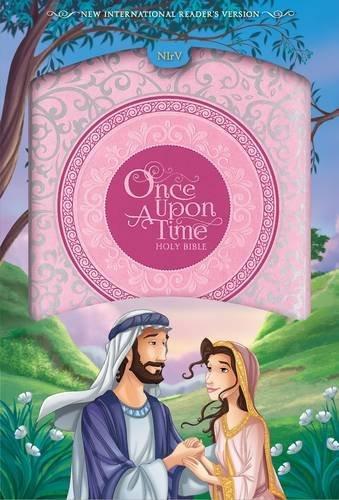 NIrV Once Upon a Time Holy Bible (Pink Leathersoft)