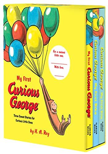 My First Curious George 3-Book Box Set (My First Curious George/My First Kite/My First Bike)