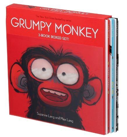 Grumpy Monkey 3-Book Boxed Set (Grumpy Monkey/Party Time!/Up All Night)