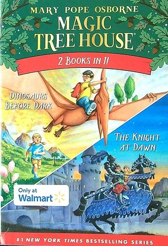 Magic Tree House 2 Books In 1! (Dinosaurs Before Dark/The Knight at Dawn) (Walmart Edition)