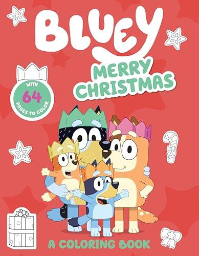 Merry Christmas: A Coloring Book (Bluey)
