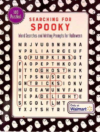 Searching for Spooky: Word Searching and Writing Prompts for Halloween (Walmart Edition)