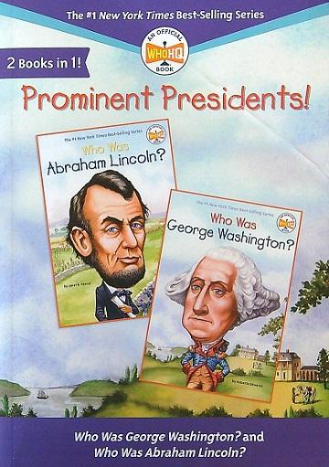 Prominent Presidents! 2 Books in 1 (Washington/Lincoln, WhoHQ)