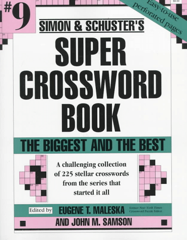 #9 Simon & Schuster's Super Crossword Book
