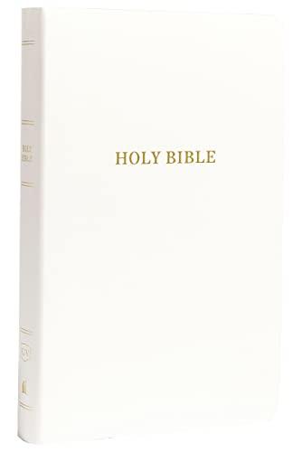 KJV Gift & Award Bible (3164W, White Leatherflex)