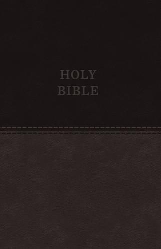 KJV Value Large Print Thinline Bible (Gray Leathersoft)