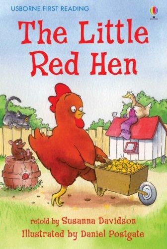 The Little Red Hen (Usborne First Reading, Level 3)