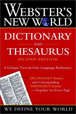 Webster's New World Dictionary and Thesaurus (2nd Edition)