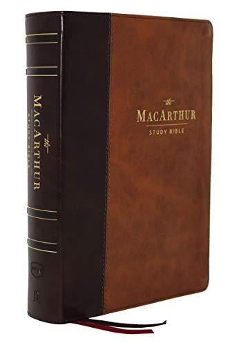 The NKJV, MacArthur Study Bible, 2nd Edition (#3663BRN - Brown Leathersoft)