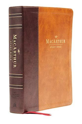 NASB, MacArthur Study Bible -2nd Edition (Thumb Indexed, 5793MA - Mahogany Leathersoft)
