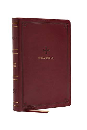 NRSV, Large Print Standard Edition Catholic Bible (6773CR - Crimson Leathersoft)