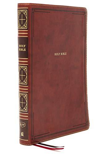 KJV, Giant Comfort Print, Thinline Bible (4413BR - Brown, Leathersoft)