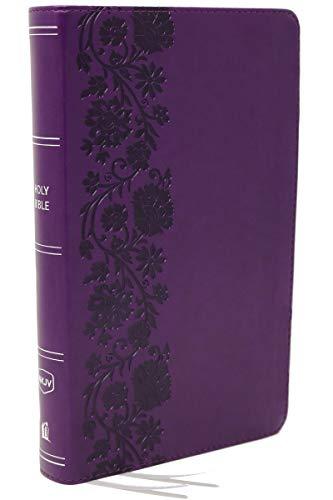 NKJV, Personal Size, Large Comfort Print, Reference Bible (2653PUR - Purple Leathersoft)